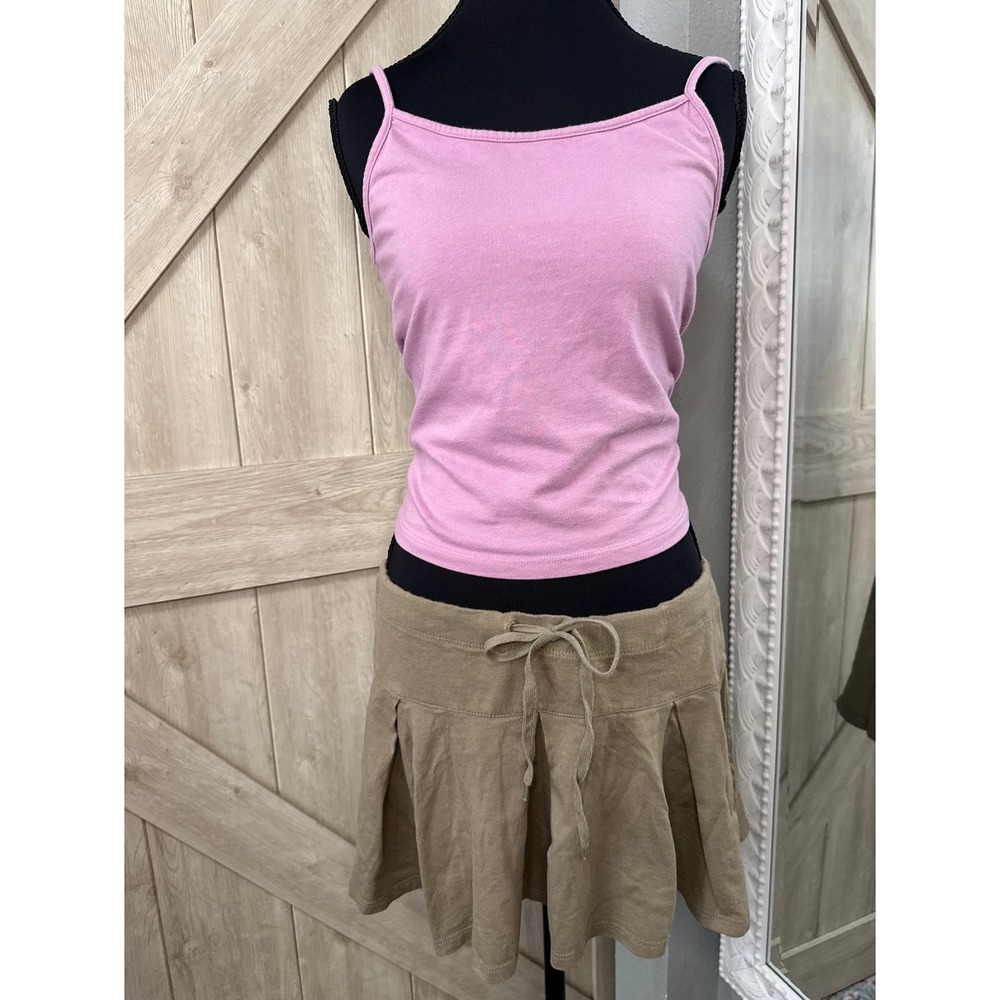 Wild Fable Womens Cami Tank Top Orchid Pink Stretch Cotton Blend Large RN17730